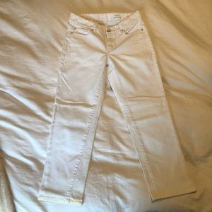 Lily Pulitzer White Babe Capri Jeans